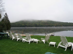 mist on Post Pond