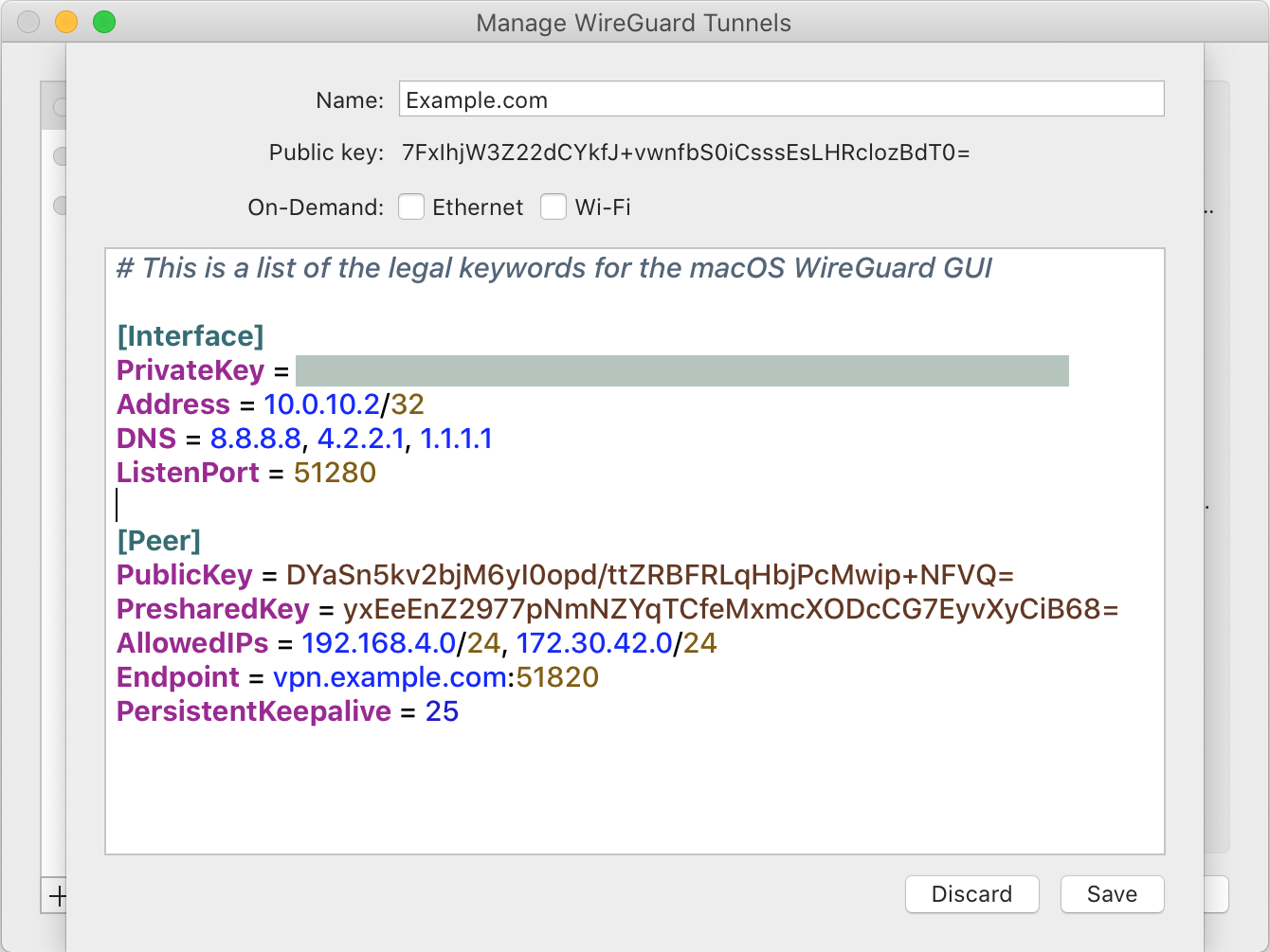 WireGuard GUI On MacOS Random Neurons Firing